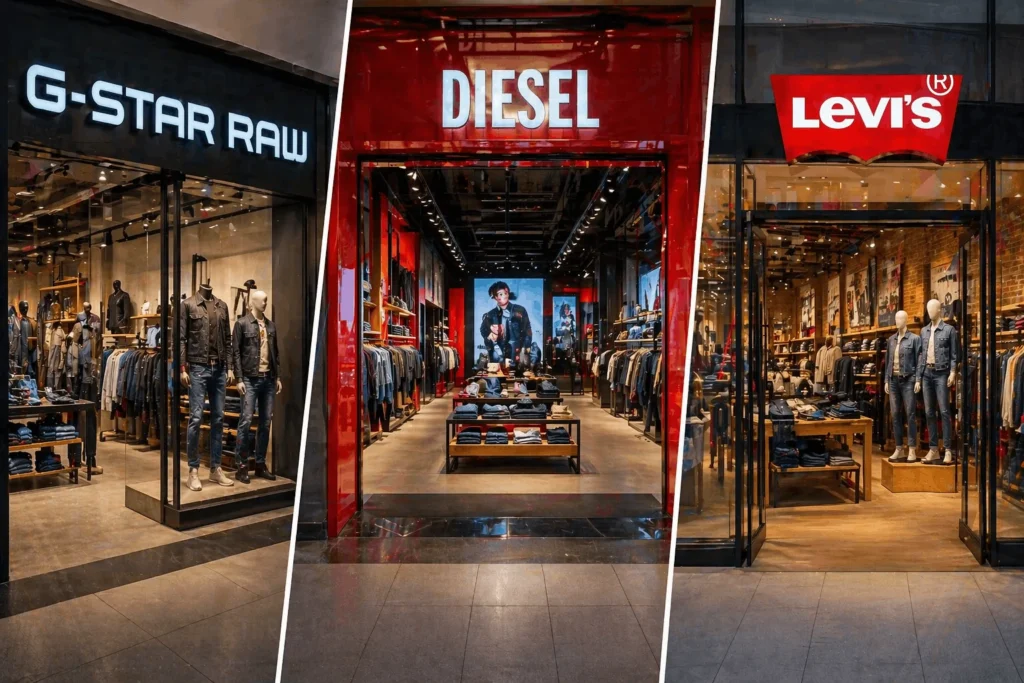 G-Star vs Levis vs Diesel