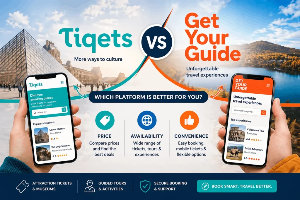 Tiqets vs GetYourGuide