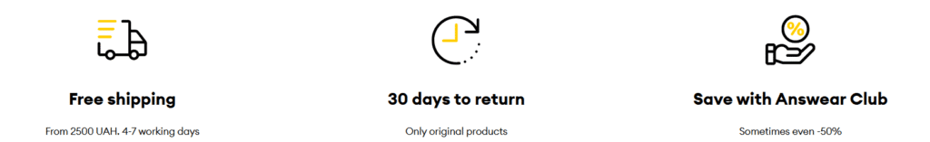 answear return policy