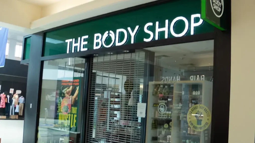 the body shop banner