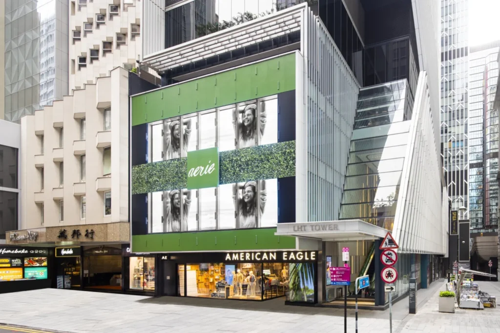 american eagle front